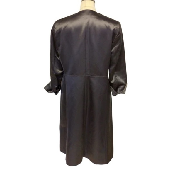 MARKS & SPENCER PEWTER GREY SPECIAL OCCASION/ EVENING COAT SIZE UK 10 / … - Picture 2 of 5